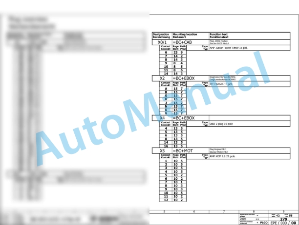 Bomag BC 772 RB-4 Refuse Compactor Electric, Hydraulic Schematics Diagram 101570021001 - 101570029999 2 Bomag BC 772 RB-4 Refuse Compactor Electric, Hydraulic Schematics Diagram 101570021001 - 101570029999-2