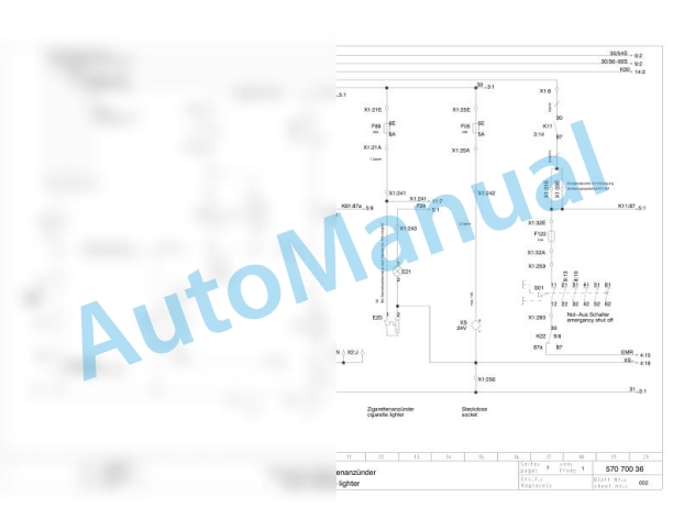 Bomag BC 772 RS-2 Refuse Compactor Electric, Hydraulic Schematics Diagram 101570571001 - 101570579999 2 Bomag BC 772 RS-2 Refuse Compactor Electric, Hydraulic Schematics Diagram 101570571001 - 101570579999-2