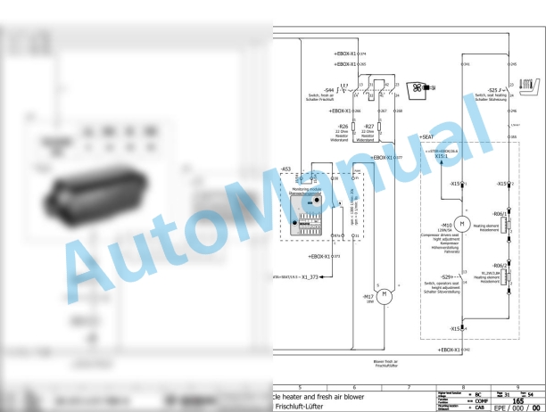 Bomag BC 772 RS-3 Refuse Compactor Electric Schematics Diagram 101570781001 - 101570781003 2 Bomag BC 772 RS-3 Refuse Compactor Electric Schematics Diagram 101570781001 - 101570781003-2
