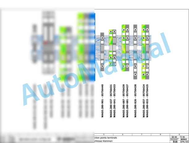 Bomag BC 772 RS-4 Refuse Compactor Electric, Hydraulic Schematics Diagram 101930721001 - 101930729999-3
