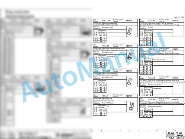 Bomag BC 773 RS-5 Refuse Compactor Electric, Hydraulic Schematics Diagram 101930321001 - 101930329999 3 Bomag BC 773 RS-5 Refuse Compactor Electric, Hydraulic Schematics Diagram 101930321001 - 101930329999-3