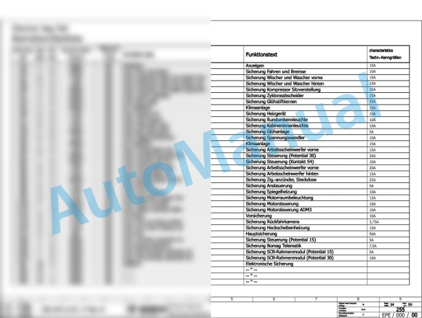 Bomag BC 972 RB-3 Refuse Compactor Electric, Hydraulic Schematics Diagram 101570881001 - 101570881018 2 Bomag BC 972 RB-3 Refuse Compactor Electric, Hydraulic Schematics Diagram 101570881001 - 101570881018-2