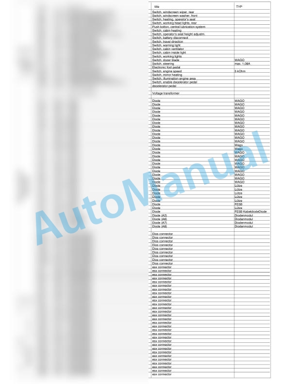 Bomag BC 972 RB Refuse Compactor Electric, Hydraulic Schematics Diagram 101570801003 - 101570801099 2 Bomag BC 972 RB Refuse Compactor Electric, Hydraulic Schematics Diagram 101570801003 - 101570801099-2