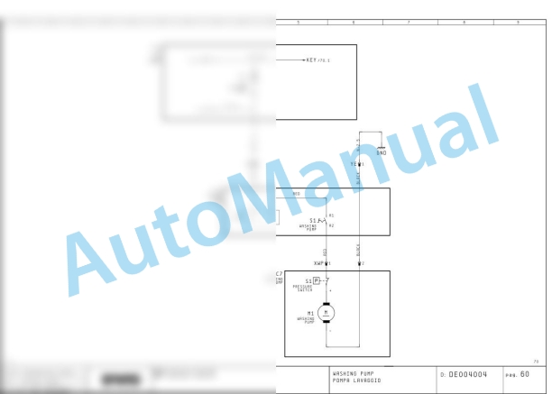 Bomag BF 223 C HFE Asphalt Paver Electric Schematics Diagram 821890011001 - 821890019999 2 Bomag BF 223 C HFE Asphalt Paver Electric Schematics Diagram 821890011001 - 821890019999-2