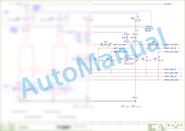 Bomag BF 300 C S340-2 TV Asphalt Paver Electric Schematics Diagram 821891081001 - 821891081054 2 Bomag BF 300 C S340-2 TV Asphalt Paver Electric Schematics Diagram 821891081001 - 821891081054-2