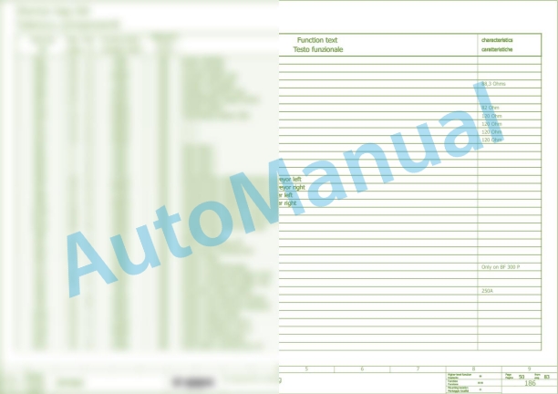 Bomag BF 300 C S340-2 V Asphalt Paver Electric Schematics Diagram 821891121001 - 821891121001 3 Bomag BF 300 C S340-2 V Asphalt Paver Electric Schematics Diagram 821891121001 - 821891121001-3