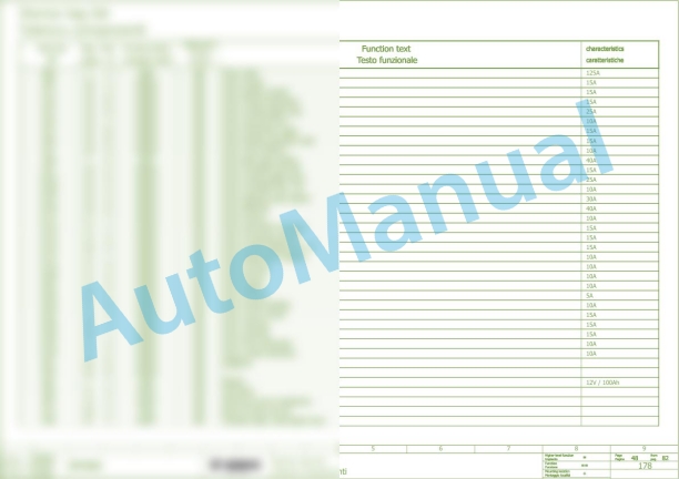 Bomag BF 300 C S340 V Asphalt Paver Electric Schematics Diagram 821891041001 - 821891041002 3 Bomag BF 300 C S340 V Asphalt Paver Electric Schematics Diagram 821891041001 - 821891041002-3
