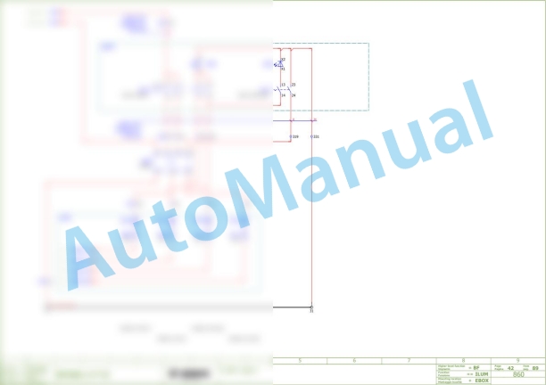 Bomag BF 300 P S340-2 TV Asphalt Paver Electric, Hydraulic Schematics Diagram 821891051002 - 821891059999 3 Bomag BF 300 P S340-2 TV Asphalt Paver Electric, Hydraulic Schematics Diagram 821891051002 - 821891059999-3