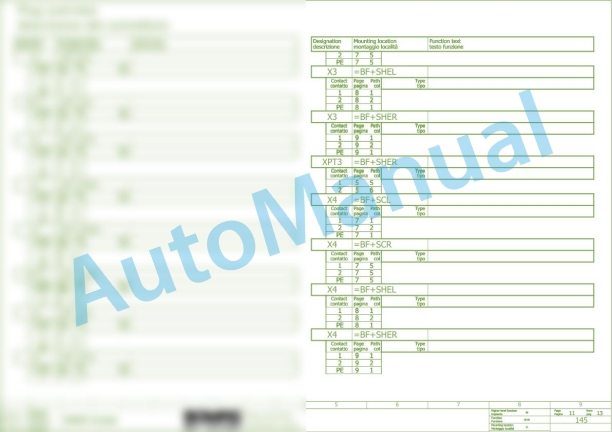 Bomag BF 700 C-2 S 600 Asphalt Paver Electric Schematics Diagram 821892111001 - 821892111003 2 Bomag BF 700 C-2 S 600 Asphalt Paver Electric Schematics Diagram 821892111001 - 821892111003-2