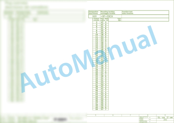 Bomag BF 700 C S 600 Asphalt Paver Electric, Hydraulic Schematics Diagram 821892051010 - 821892051018 3 Bomag BF 700 C S 600 Asphalt Paver Electric, Hydraulic Schematics Diagram 821892051010 - 821892051018-3