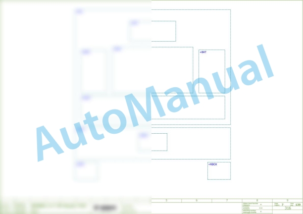 Bomag BF 800 C-2 S500 Asphalt Paver Electric, Hydraulic Schematics Diagram 821893151001 - 821893151007 2 Bomag BF 800 C-2 S500 Asphalt Paver Electric, Hydraulic Schematics Diagram 821893151001 - 821893151007-2