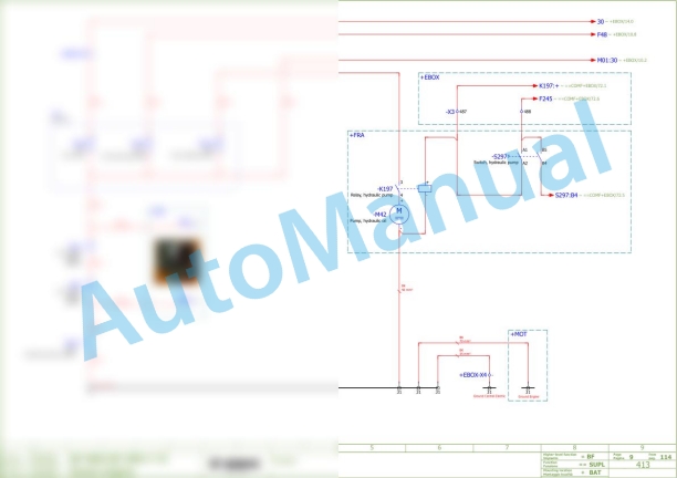 Bomag BF 800 C S500 Asphalt Paver Electric, Hydraulic Schematics Diagram 821837171070 - 821837179999 2 Bomag BF 800 C S500 Asphalt Paver Electric, Hydraulic Schematics Diagram 821837171070 - 821837179999-2