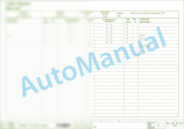 Bomag BF 800 C S600 Asphalt Paver Electric Schematics Diagram 821837661024 - 821837669999 2 Bomag BF 800 C S600 Asphalt Paver Electric Schematics Diagram 821837661024 - 821837669999-2