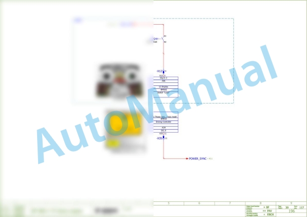 Bomag BF 800 C S600 SOIL Asphalt Paver Electric Schematics Diagram 821837931001 - 821837939999 3 Bomag BF 800 C S600 SOIL Asphalt Paver Electric Schematics Diagram 821837931001 - 821837939999-3