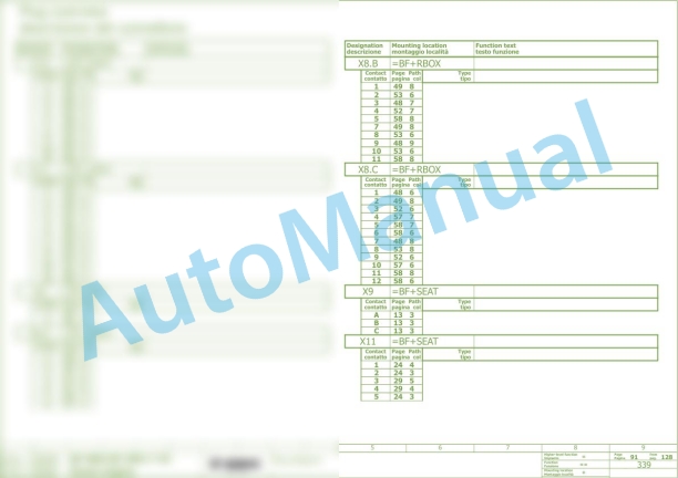 Bomag BF 900 C S600 - 4i Asphalt Paver Electric, Hydraulic Schematics Diagram 821893241001 - 821893241001-3