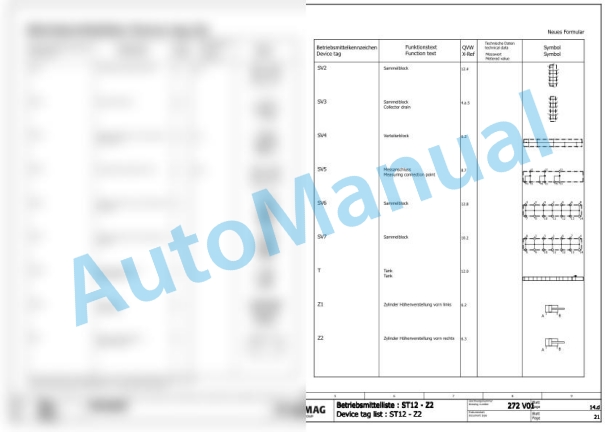 Bomag BM 1000-35 Road Milling Machine Electric, Hydraulic Schematics Diagram 101883001001 - 101883001020 2 Bomag BM 1000-35 Road Milling Machine Electric, Hydraulic Schematics Diagram 101883001001 - 101883001020-2