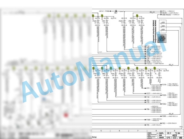 Bomag BM 1000-35 TIER4 Road Milling Machine Electric, Hydraulic Schematics Diagram 101883061001 - 101883061017 3 Bomag BM 1000-35 TIER4 Road Milling Machine Electric, Hydraulic Schematics Diagram 101883061001 - 101883061017-3
