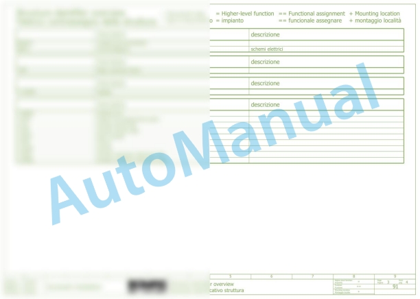 Bomag BM 1200-30-T3 Road Milling Machine Electric Schematics Diagram 821836190003 - 821836190009 3 Bomag BM 1200-30-T3 Road Milling Machine Electric Schematics Diagram 821836190003 - 821836190009-3