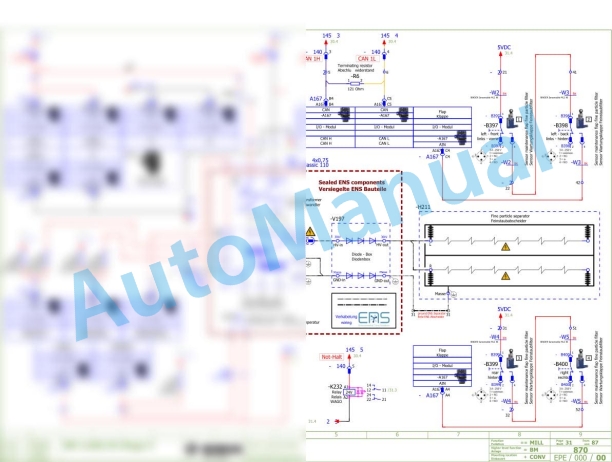 Bomag BM 1200 35-2 Road Milling Machine Electric, Hydraulic Schematics Diagram 101883341001 - 101883349999 2 Bomag BM 1200 35-2 Road Milling Machine Electric, Hydraulic Schematics Diagram 101883341001 - 101883349999-2