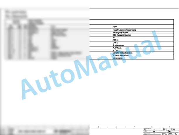 Bomag BM 1200-35 Road Milling Machine Electric, Hydraulic Schematics Diagram 101883011002 - 101883011022 2 Bomag BM 1200-35 Road Milling Machine Electric, Hydraulic Schematics Diagram 101883011002 - 101883011022-2