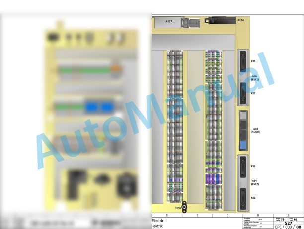 Bomag BM 1200-35 TE Road Milling Machine Electric, Hydraulic Schematics Diagram 101883221001 - 101883229999 3 Bomag BM 1200-35 TE Road Milling Machine Electric, Hydraulic Schematics Diagram 101883221001 - 101883229999-3