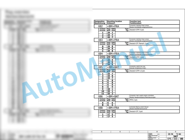 Bomag BM 1200-35 TIER3 Road Milling Machine Electric, Hydraulic Schematics Diagram 101883041001 - 101883041003 3 Bomag BM 1200-35 TIER3 Road Milling Machine Electric, Hydraulic Schematics Diagram 101883041001 - 101883041003-3