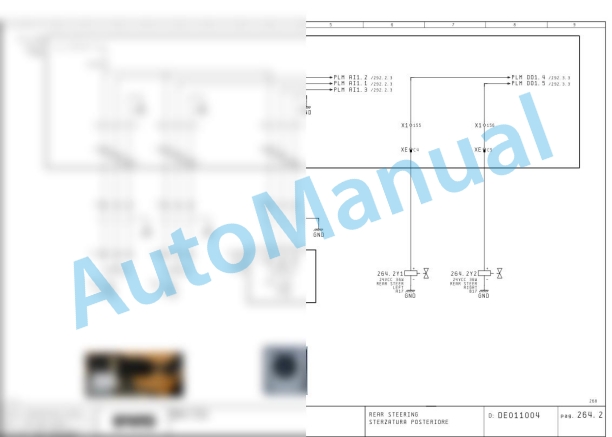 Bomag BM 2000 50 Road Milling Machine Electric Schematics Diagram 821836200002 - 821836200013 3 Bomag BM 2000 50 Road Milling Machine Electric Schematics Diagram 821836200002 - 821836200013-3