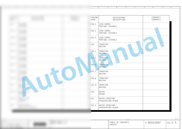 Bomag BM 2000 60-2 Road Milling Machine Electric, Hydraulic Schematics Diagram 821836261001 - 821836269999 2 Bomag BM 2000 60-2 Road Milling Machine Electric, Hydraulic Schematics Diagram 821836261001 - 821836269999-2