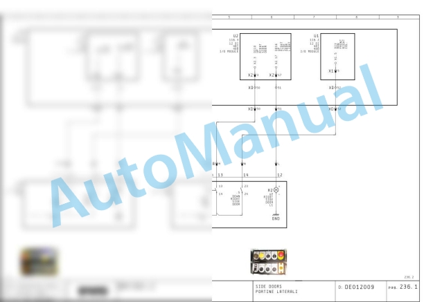 Bomag BM 2000 60-2 Road Milling Machine Electric, Hydraulic Schematics Diagram 821836261001 - 821836269999 3 Bomag BM 2000 60-2 Road Milling Machine Electric, Hydraulic Schematics Diagram 821836261001 - 821836269999-3