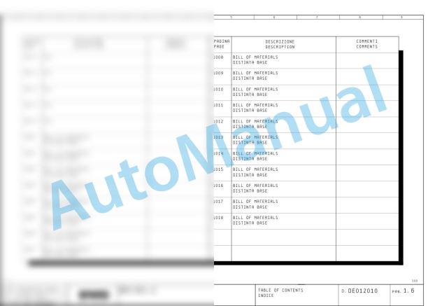 Bomag BM 2000 60-2 Road Milling Machine Electric, Hydraulic Schematics Diagram 821836311001 - 821836311048 2 Bomag BM 2000 60-2 Road Milling Machine Electric, Hydraulic Schematics Diagram 821836311001 - 821836311048-2
