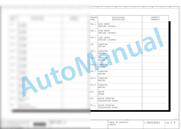 Bomag BM 2000 60 Road Milling Machine Electric, Hydraulic Schematics Diagram 861884121001 - 861884121004 2 Bomag BM 2000 60 Road Milling Machine Electric, Hydraulic Schematics Diagram 861884121001 - 861884121004-2