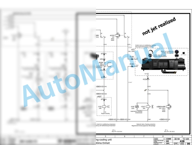 Bomag BM 2000 75 Road Milling Machine Electric, Hydraulic Schematics Diagram 101888001002 - 101888009999 2 Bomag BM 2000 75 Road Milling Machine Electric, Hydraulic Schematics Diagram 101888001002 - 101888009999-2