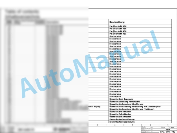 Bomag BM 2000 75 Road Milling Machine Electric, Hydraulic Schematics Diagram 101888001002 - 101888009999 3 Bomag BM 2000 75 Road Milling Machine Electric, Hydraulic Schematics Diagram 101888001002 - 101888009999-3