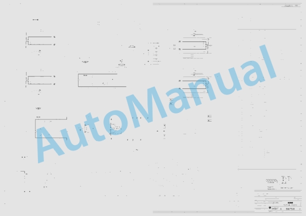 Bomag BM1000-20 Road Milling Machine Hydraulic Schematics Diagram 961886001001 - 961886009999 1 Bomag BM1000-20 Road Milling Machine Hydraulic Schematics Diagram 961886001001 - 961886009999
