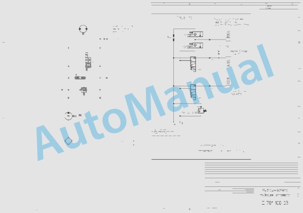 Bomag BPH 80-65 S Reversible Vibratory Plates Electric, Hydraulic Schematics Diagram 961834521001 - 961834529999 1 Bomag BPH 80-65 S Reversible Vibratory Plates Electric, Hydraulic Schematics Diagram 961834521001 - 961834529999