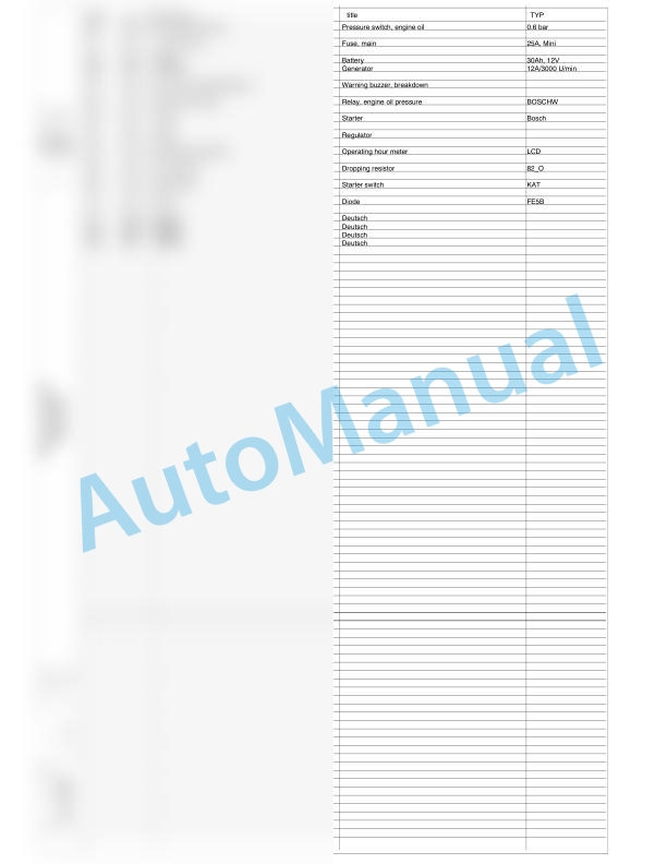 Bomag BPR 45-55 D Reversible Vibratory Plates Electric Schematics Diagram 101692141833 - 101692143298 3 Bomag BPR 45-55 D Reversible Vibratory Plates Electric Schematics Diagram 101692141833 - 101692143298-3