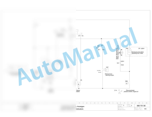 Bomag BPR 55-65 D-E Reversible Vibratory Plates Electric Schematics Diagram 101692341001 - 101692341143 2 Bomag BPR 55-65 D-E Reversible Vibratory Plates Electric Schematics Diagram 101692341001 - 101692341143-2