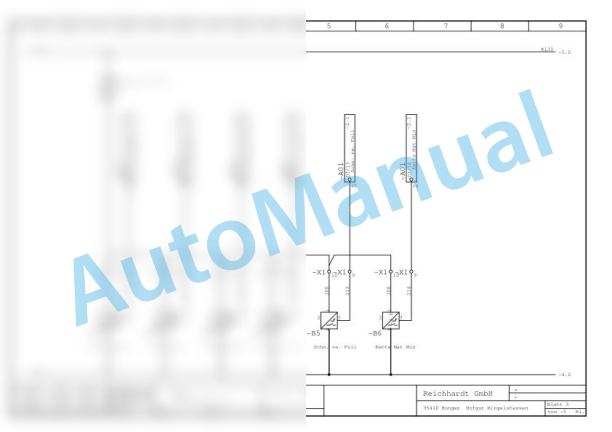 Bomag BS 16000 PROFI Accessory Equipment Electric, Hydraulic Schematics Diagram 101910821001 - 101910821003 2 Bomag BS 16000 PROFI Accessory Equipment Electric, Hydraulic Schematics Diagram 101910821001 - 101910821003-2