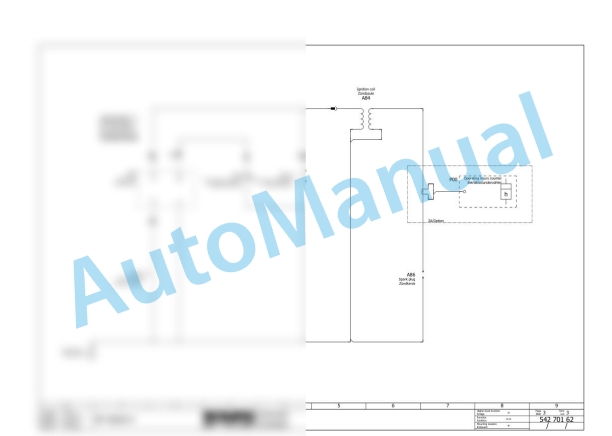 Bomag BT 65-4 Tamper Electric Schematics Diagram 101540581001 - 101540582183-3