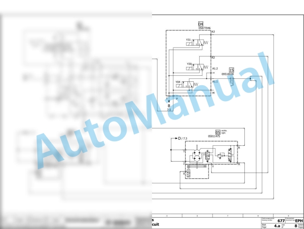 Bomag BW 11 RH-5 Rubber Tyred Rollers Electric, Hydraulic Schematics Diagram 101538761001 - 101538769999 2 Bomag BW 11 RH-5 Rubber Tyred Rollers Electric, Hydraulic Schematics Diagram 101538761001 - 101538769999-2