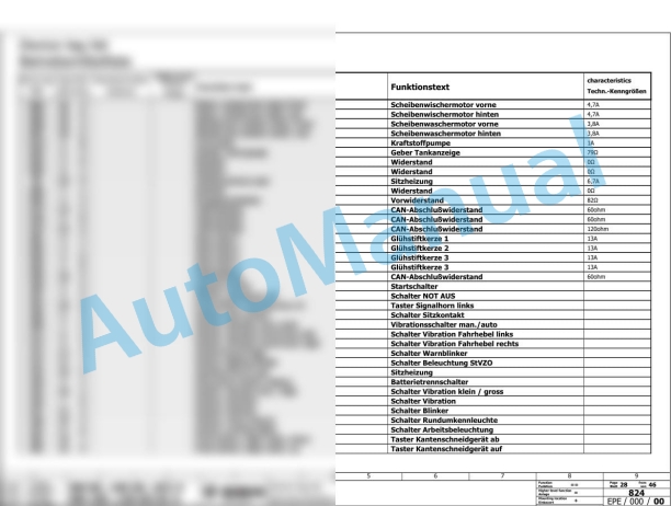 Bomag BW 120 AC-5 CC Combination Rollers Electric, Hydraulic Schematics Diagram 961880741001 - 961880749999 3 Bomag BW 120 AC-5 CC Combination Rollers Electric, Hydraulic Schematics Diagram 961880741001 - 961880749999-3