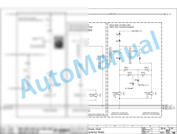 Bomag BW 120 AC-5 Combination Rollers Electric, Hydraulic Schematics Diagram 101880351001 - 101880359999 2 Bomag BW 120 AC-5 Combination Rollers Electric, Hydraulic Schematics Diagram 101880351001 - 101880359999-2