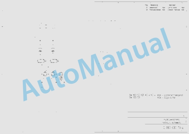 Bomag BW 120 AD-4 Tandem Vibratory Rollers Electric, Hydraulic Schematics Diagram 861880231001 - 861880231392 1 Bomag BW 120 AD-4 Tandem Vibratory Rollers Electric, Hydraulic Schematics Diagram 861880231001 - 861880231392