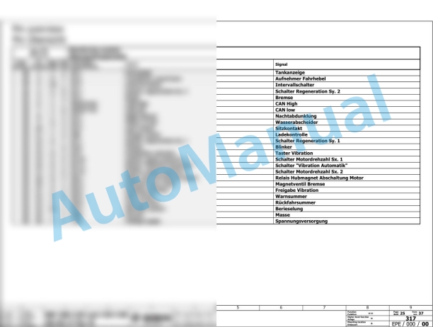 Bomag BW 120 AD-5 Tandem Vibratory Rollers Electric, Hydraulic Schematics Diagram 101880331001 - 101880339999 2 Bomag BW 120 AD-5 Tandem Vibratory Rollers Electric, Hydraulic Schematics Diagram 101880331001 - 101880339999-2