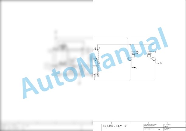 Bomag BW 120 AD-5 Tandem Vibratory Rollers Electric, Hydraulic Schematics Diagram 101880381001 - 101880389999 2 Bomag BW 120 AD-5 Tandem Vibratory Rollers Electric, Hydraulic Schematics Diagram 101880381001 - 101880389999-2