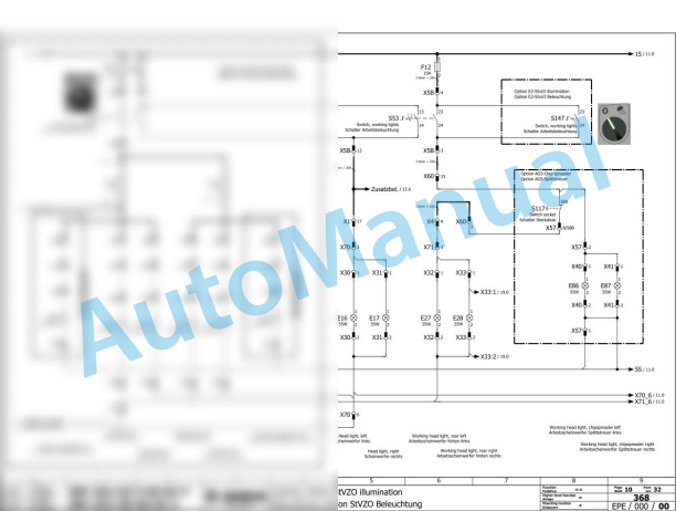 Bomag BW 120 SL-5 Tandem Vibratory Rollers Electric, Hydraulic Schematics Diagram 861880291001 - 861880291633 3 Bomag BW 120 SL-5 Tandem Vibratory Rollers Electric, Hydraulic Schematics Diagram 861880291001 - 861880291633-3