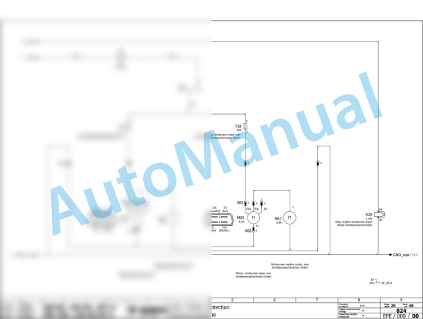 Bomag BW 120 SL-5 Tandem Vibratory Rollers Electric, Hydraulic Schematics Diagram 961880701001 - 961880709999 2 Bomag BW 120 SL-5 Tandem Vibratory Rollers Electric, Hydraulic Schematics Diagram 961880701001 - 961880709999-2