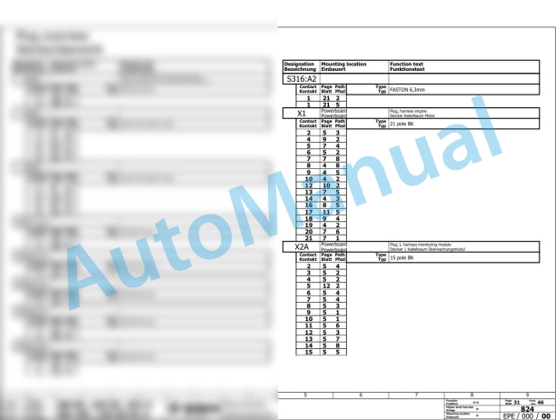 Bomag BW 120 SLC-5 Tandem Vibratory Rollers Electric Schematics Diagram 961880681001 - 961880689999 3 Bomag BW 120 SLC-5 Tandem Vibratory Rollers Electric Schematics Diagram 961880681001 - 961880689999-3
