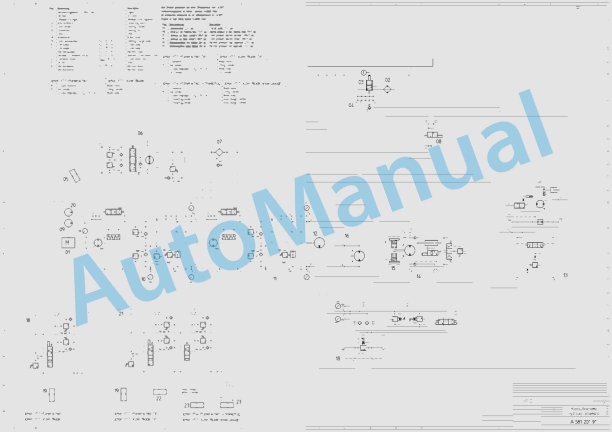 Bomag BW 124 DH-3 Single Drum Vibratory Rollers Electric, Hydraulic Schematics Diagram 101581251003 - 101581259999 1 Bomag BW 124 DH-3 Single Drum Vibratory Rollers Electric, Hydraulic Schematics Diagram 101581251003 - 101581259999