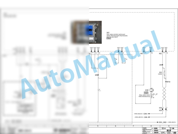 Bomag BW 124 DH-5 Single Drum Vibratory Rollers Electric, Hydraulic Schematics Diagram 101587261001 - 101587269999 3 Bomag BW 124 DH-5 Single Drum Vibratory Rollers Electric, Hydraulic Schematics Diagram 101587261001 - 101587269999-3